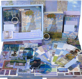 Scrapbooking Kit Oil Painting Series Morning Breeze 116 PCS - Funto